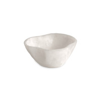 Resin Sorbet Mini Wavy Round Bowl Ivory | Bone & Brass