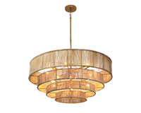 Lumina Natural Jute Chandelier