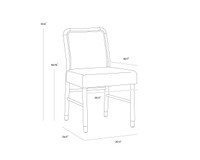 Jeno Meg Olive Dining Chair