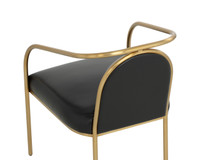 Cicero Dining Cantina Black Armchair