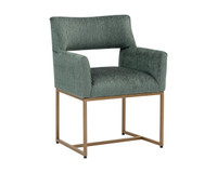Greco Dining Aura Teal Armchair