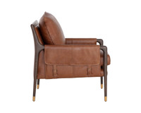 Mauti Brown - Shalimar Tobacco Leather Armchair