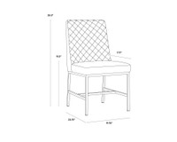 Leighland Overcast Grey Dining Chair
