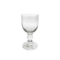 French Swirl Clear Wine Glass Set of 4 | Bone & Brass