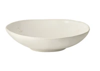 Bee Ceramic Pasta Bowls Set of 4, Ecru or French Blue, view 3