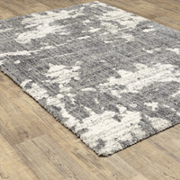 Aspen Grey & Ivory Contemporary Rug, view 3