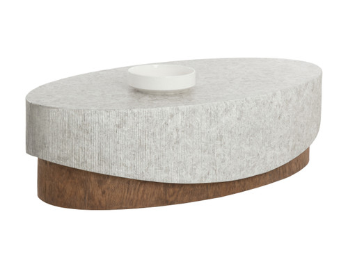 Leda Oval Coffee Table