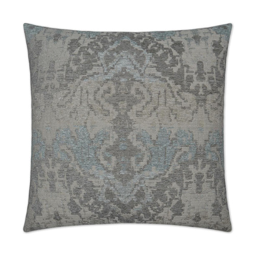 Collector Mist Silver Throw Pillow | Bone & Brass