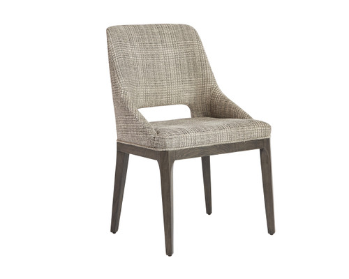 Estrada Naya Check Light Grey Dining Chair