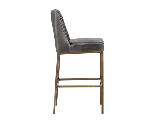 Leighland Barstool Overcast Grey