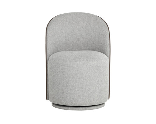 Cavoli Swivel Belfast Heather Grey / Meg Ash Dining Chair