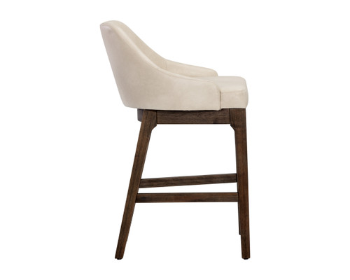 Kace Bravo Cream Counter Stool