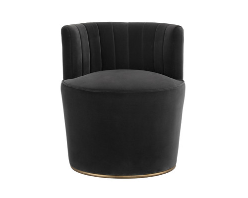 August Shadow Grey Lounge Chair