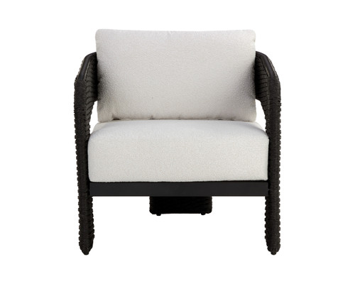 Pylos Black - Louis Cream Lounge Chair