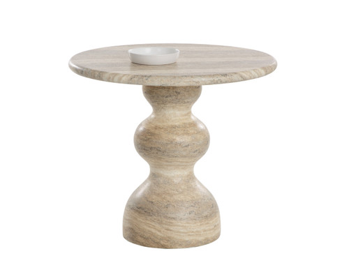 Raul Bistro Travertine Look - Dune - 34" Table