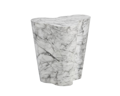 Ava Large - Marble Look Side Table