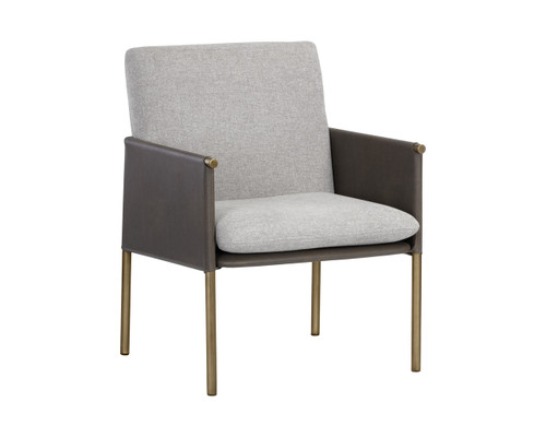 Bellevue Belfast Heather Grey / Bravo Ash Lounge Chair
