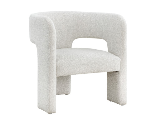 Isidore Copenhagen White Lounge Chair