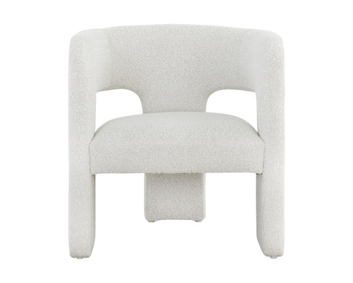 Isidore Copenhagen White Lounge Chair