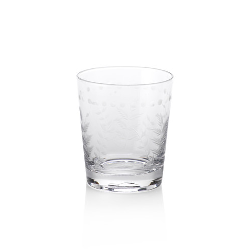 Patricia Tall Old Fashioned Glasses, Set 4 | Bone & Brass