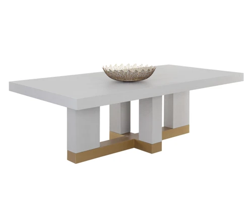 Greco Gauntlet Grey - 94.5" Dining Table