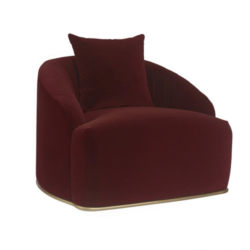 Astrid Merlot Armchair