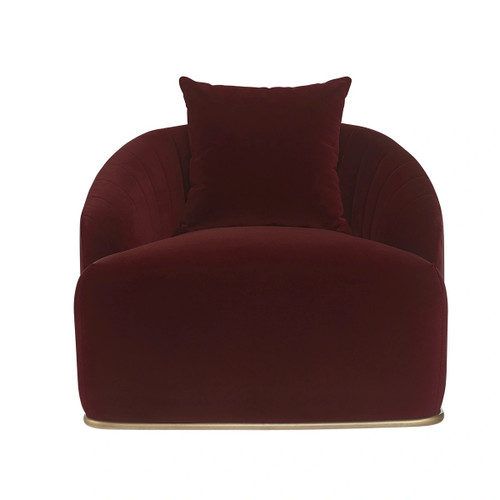 Astrid Merlot Armchair