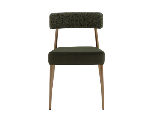 Ashwin Stackable Kona Backwoods / Noah Meadow Dining Chair