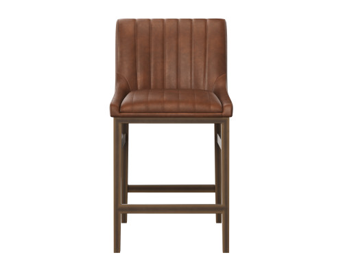 Halden Bravo Cognac Counter Stool