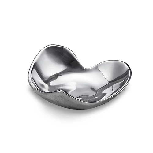 Giftables Silver Soho Heart Bowl | Bone & Brass