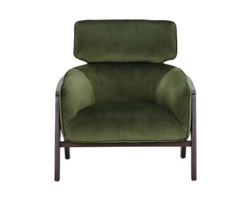Maximus Moss Green Lounge Chair
