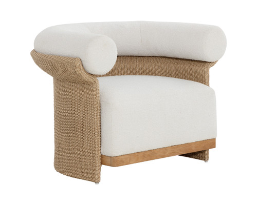 Asos Louis Cream Lounge Chair
