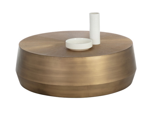 Creed Large - Antique Gold Coffee Table