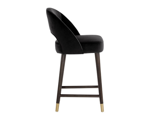 Monae Abbington Black Counter Stool