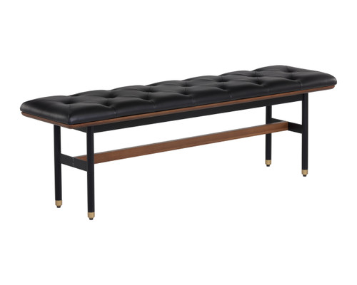 Staten Black Bench