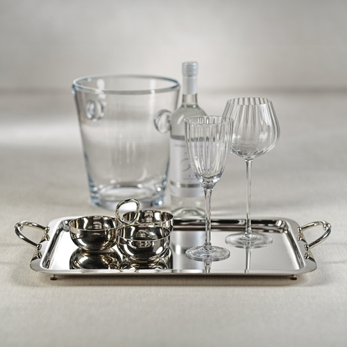 Aperitifs Silver Cocktail Condiment Bowl Set - Dish Detail | Bone & Brass