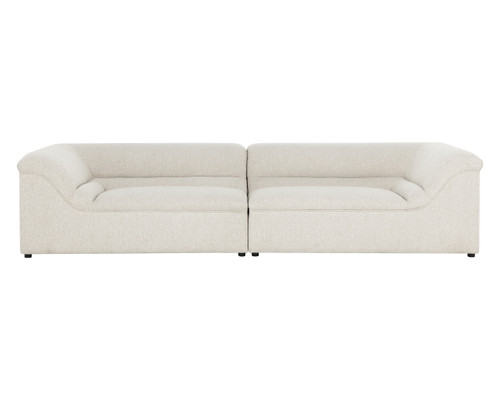 Gladys Dove Cream Sofa