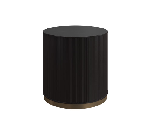 Kalla Charcoal Side Table