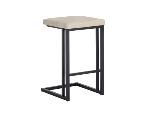 Boone Black - Bravo Cream Counter Stool