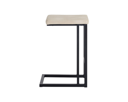 Boone Black - Bravo Cream Counter Stool