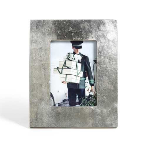 Silver Leaf Photo Frame | Bone & Brass