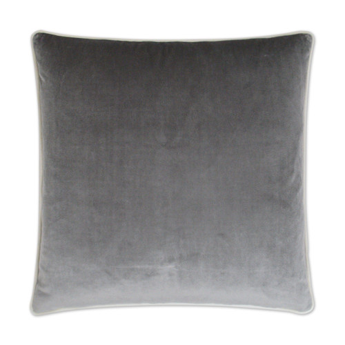 Darling Smoke Throw Pillow | Bone & Brass
