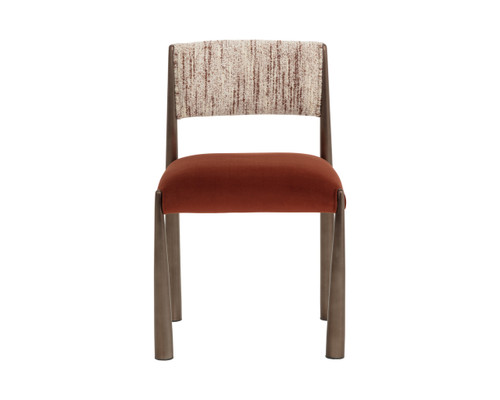 Bayard Dark Bronze - Meg Rust / Terri Nutmeg Dining Chair