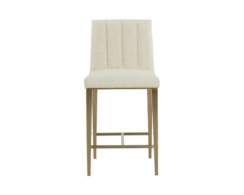 Wilbur Geralt Linen Counter Stool