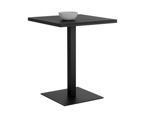 Merano Bar Square - Black Table