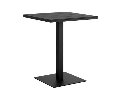 Merano Bar Square - Black Table