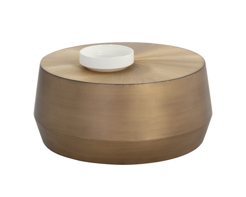 Creed Small - Antique Gold Coffee Table