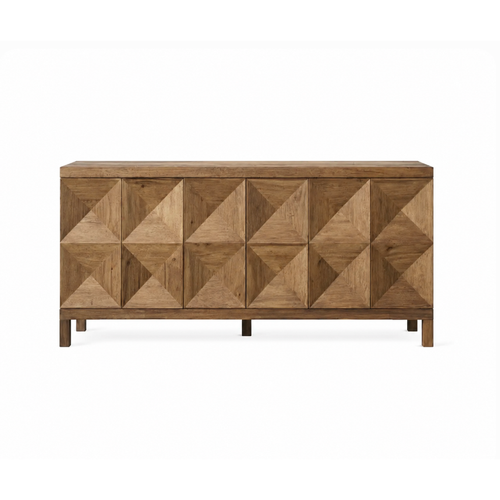 Sector 3 Door Sideboard Dark Walnut