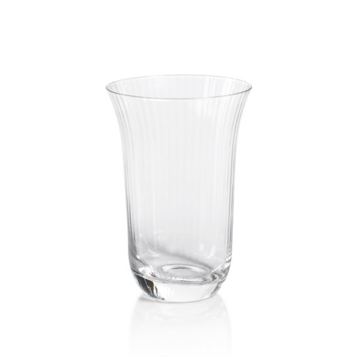 Kirby Clear Optic Highball Glasses, Set of 4 | Bone & Brass