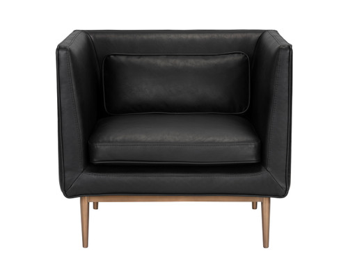 Batavia Vintage Black Armchair